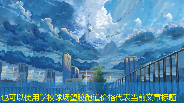 学校球场塑胶跑道价格